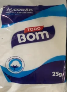 Algodao Hidrofilo Todobom 25g