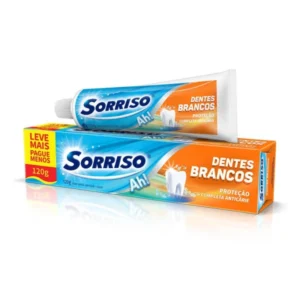 Creme Dental Sorriso Dentes Brancos 120g