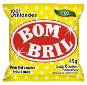 Esponja La de Aco Bom Bril 6und 45g