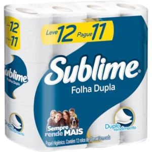 Papel Hig Sublime Folha Dupla 12und 30mx10cm