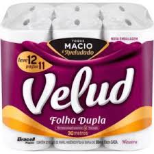 Papel Hig Velud C/12unidades 30m
