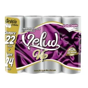 Papel Hig Velud Vip C/24 Unidade