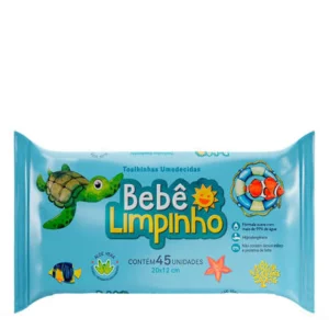 Toalhinhas Umed Bebe Limpinho 45un