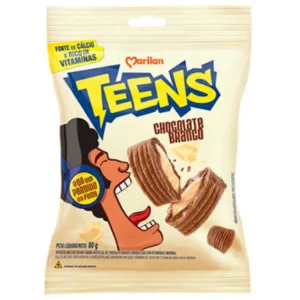 Bisc Teens Snack Choc Branco 30g