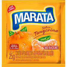 Refresco em Po Marata Tangerina 25g