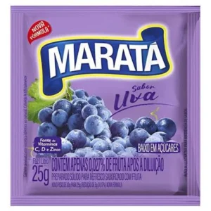 Refresco em Po Marata Uva 25g