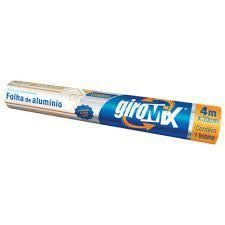 Papel Aluminio Giromix 30cmx4m