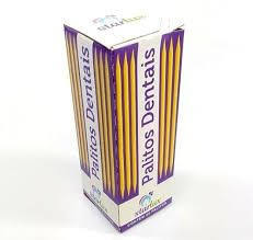 Palito Dental de Madeira Starlux 80und
