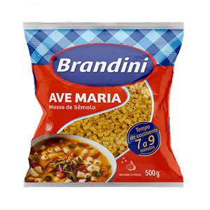 Macarrao Ave Maria Brandini Semola 500g